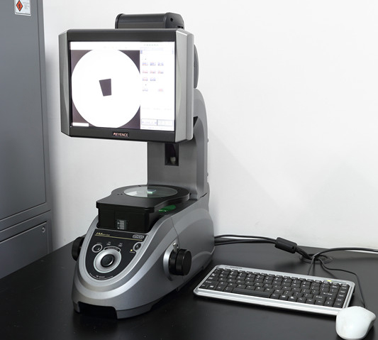  DR工字型磁芯、T型磁环尺寸投影检测仪
